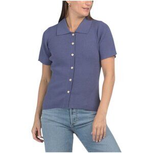 CYRUS Yummy Button Up Sweater Polo